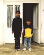 Daniel et sa soeur Rosa du pensionnat de Rajdavitza